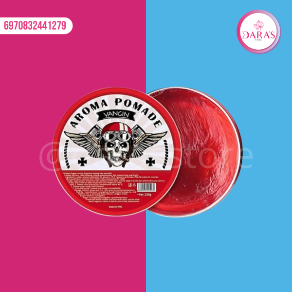 CERA DE CABELLO AROMA POMADE VANGIN ROJO 150GR