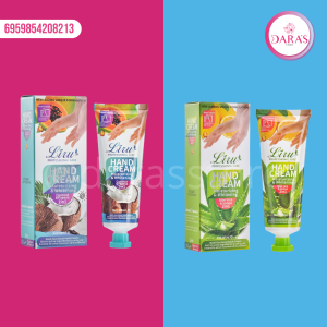 CREMA DE MANO LIRU COCONUT Y PAPAYA / ALOE VERA Y LIMON 2 EN 1 80ML