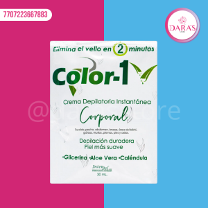 CREMA DEPILATORIA COLOR-1 CORPORAL 30ML