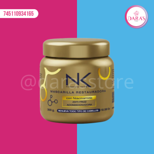 MASCARILLA CAPILAR NK RESTAURADORA ANTI FRIZZ 300GR