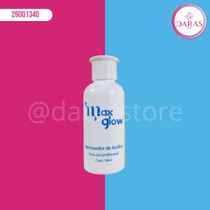 REMOVEDOR MAXGLOW 58ML DE ACRILICO ACETONA PURA