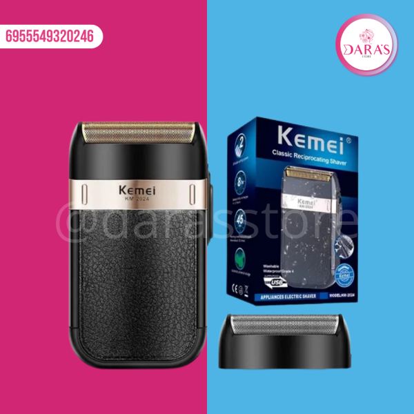 MAQUINA DE AFEITAR SHAVER KEMEI KM-2024