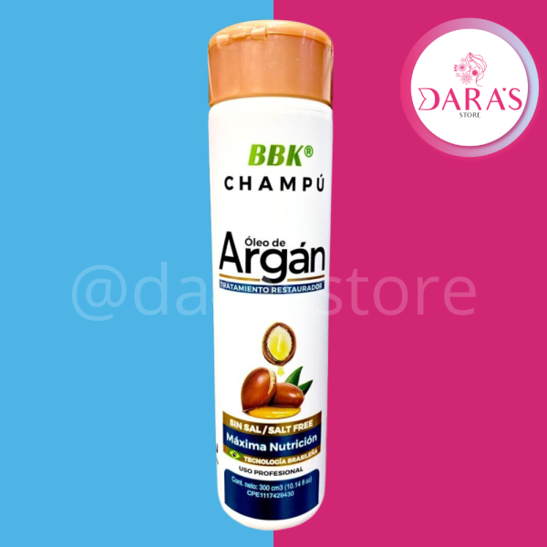 SHAMPOO BBK OLEO DE ARGAN 300ML