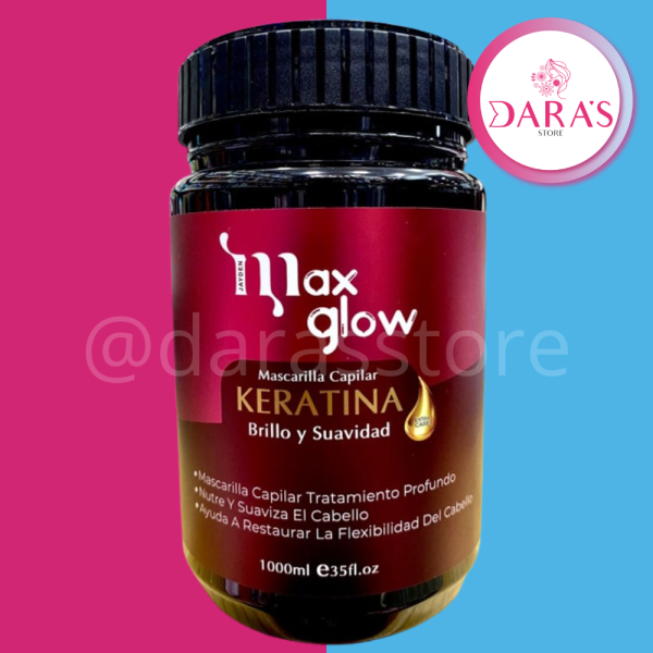 MASCARILLA MAXGLOW KERATINA 1LT