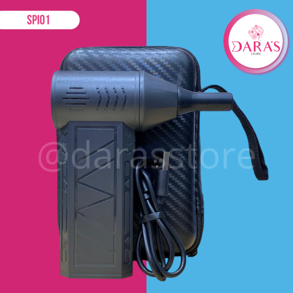 SOPLADOR INALAMBRICO NEGRO DE 13000RPM