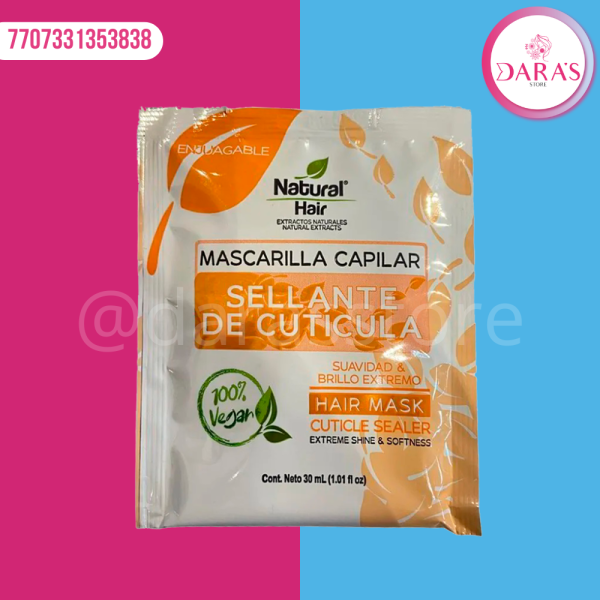 MASCARILLA NATURAL HAIR SELLANTE DE CUTICULA 30ML