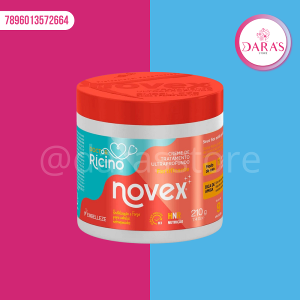 MASCARILLA NOVEX DR. RICINO 210GR