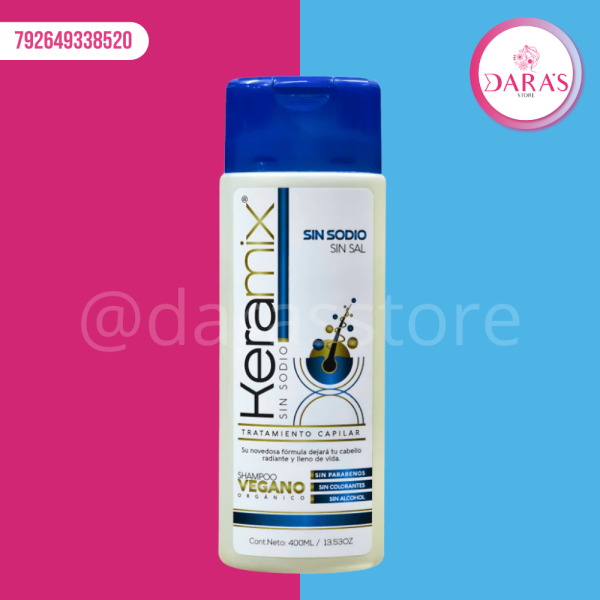 SHAMPOO KERAMIX SIN SODIO 400ML