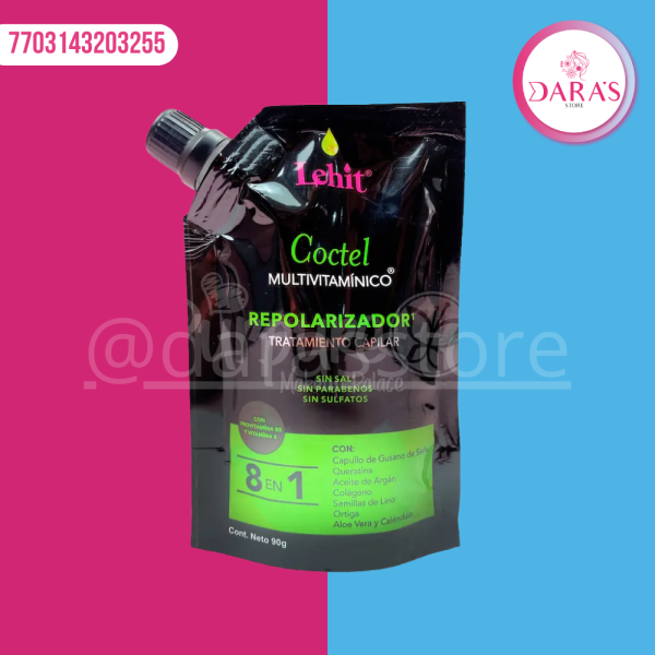 TRATAMIENTO CAPILAR LEHIT 8 EN 1 90GR