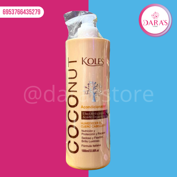 ACONDICIONADOR KOLES DE COCONUT 1LT