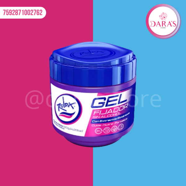 GEL FIJADOR ROLDA MORADO 120GR