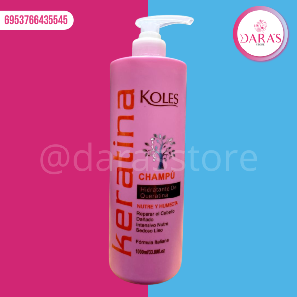 SHAMPOO KOLES KERATINA 1LT