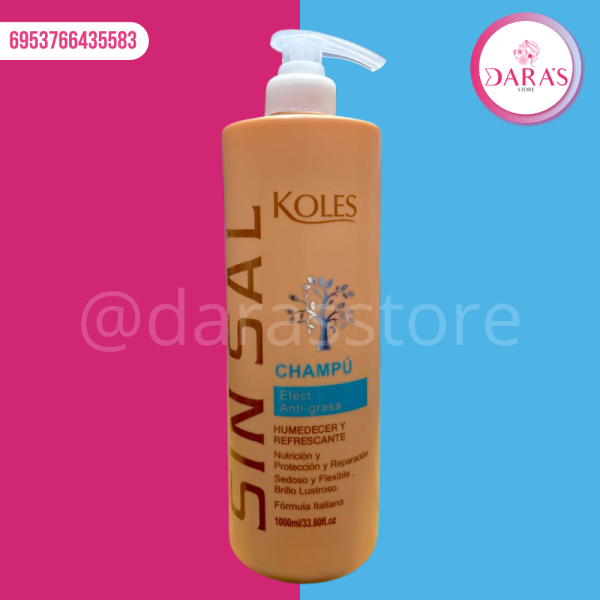 SHAMPOO KOLES SIN SAL 1LT