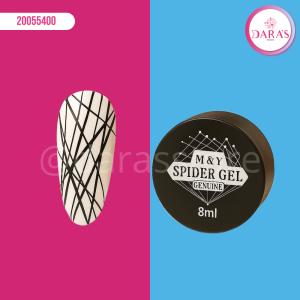 SPIDER GEL M&Y 8ML NEGRO