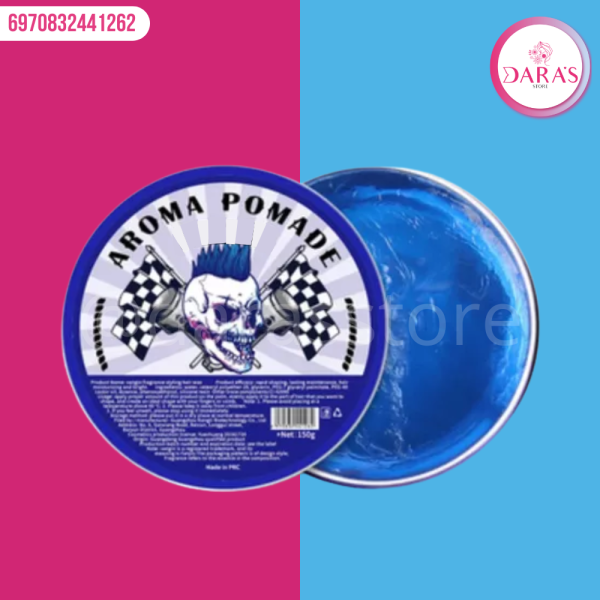 CERA AROMA POMADE AZUL 150GR.