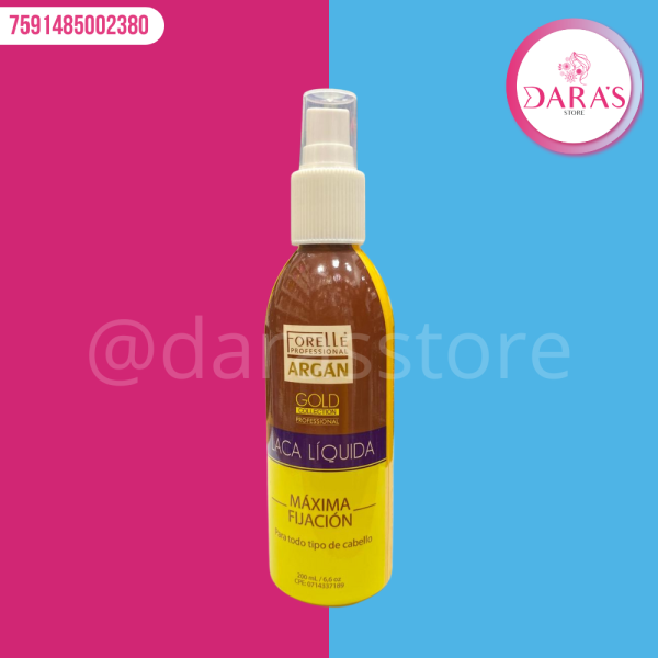 LACA FIJADORA FORELLE PROFESSIONAL ARGAN 200 ML
