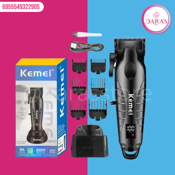 MAQUINA INALAMBRICA DE AFEITAR KEMEI KM-PG2290D