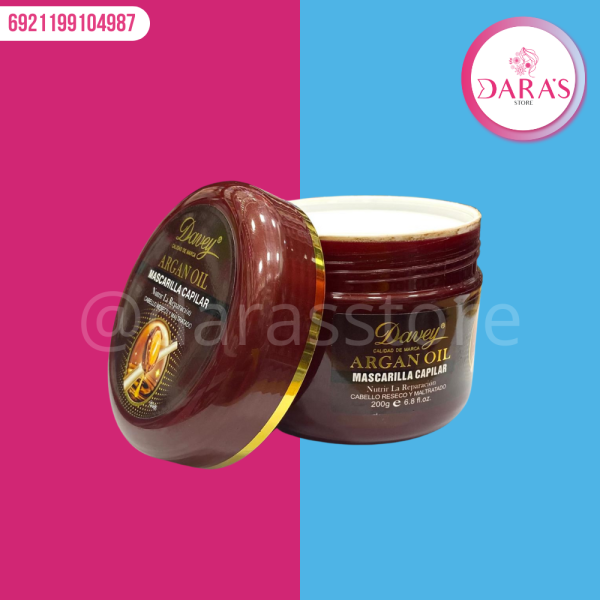 MASCARILLAS DAVEY ARGAN OIL 200GR