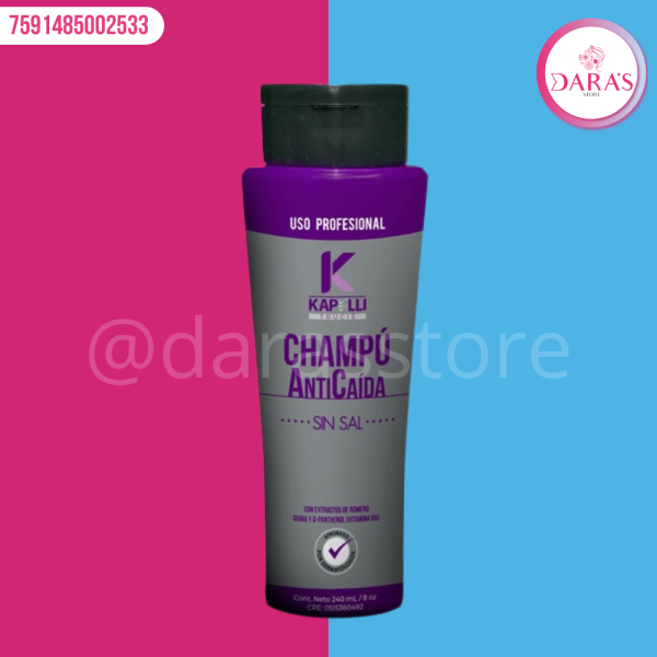SHAMPOO KAPELLI ANTI CAIDA 240ML