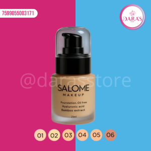 BASE LIQUIDA SALOME04 MATE LIGTH N.02 22ML