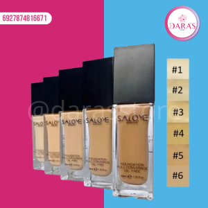 BASE LIQUIDA SALOME116 MATTE FULL COVERAGE OIL-FREE N.01-06 30ML