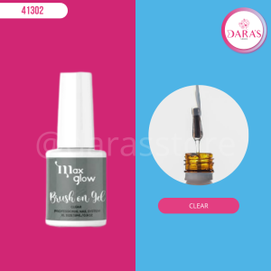 BRUSH ON GEL MAXGLOW CLEAR 15ML