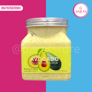 EXFOLIANTE CORPORAL PRETTY COWRY AVOCADO 350M