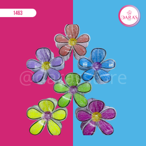 GANCHETA DE CABELLO NO.H594 FLOR PINTADA