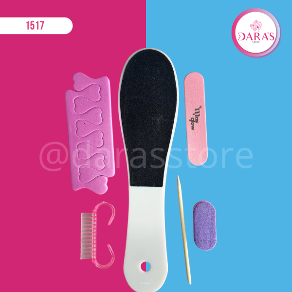 KIT DE PEDICURA MAXGLOW CON PALETA