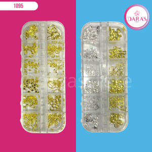 PASTILLERO DE 12 ESPACIOS DIJES METELICOS NO.975/977/978
