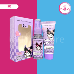 PRIMER Y FIJADOR DE MAQUILLAJE ROMANTIC QUEEN NO.T931