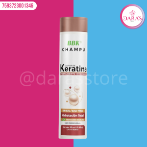 SHAMPOO BBK LLUVIA DE KERATINA SIN SAL 300ML