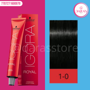 TINTE IGORA 60GR 1-1 NEGRO CENIZA