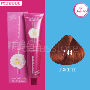 TINTE SALERM 60GR - 7.44 ORANGE RED