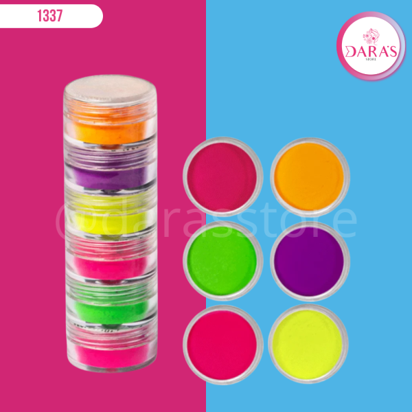 TORRE DE PIGMENTO NEON DE 6 TONOS