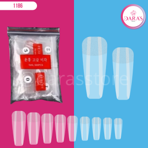 UÑAS JELLY 500 PIEZAS COFFIN N.17