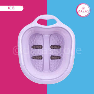 BAÑERA DE PEDICURE DE PLASTICO CON MASAJEADOR