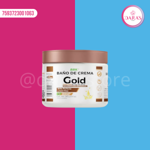 BAÑO DE CREMA BBK 240ML GOLD BRILLO DE SEDA