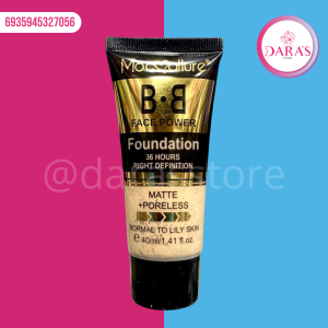BASE MOCMALLURE 40ML LIQUIDA MATTE +PORELESS 36HORAS