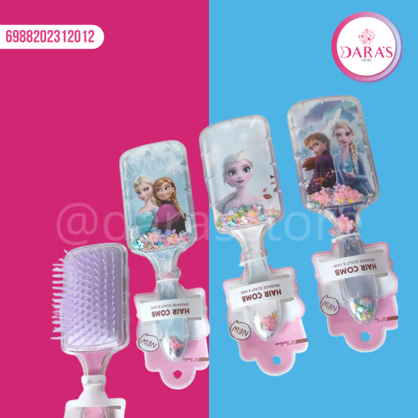 CEPILLO HAIR COMB DE PRINCESA / KUROMI CUADRADO