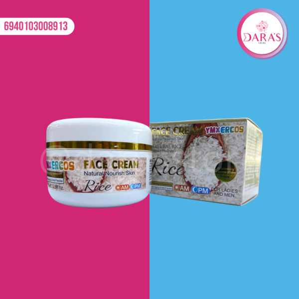 CREMA FACIAL YMXERCOS ARROZ HIDRATANTE 100GR NO.YMX-3062