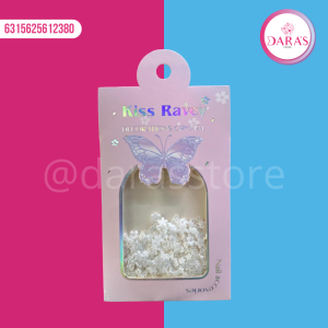 DECORACIONES KISS REVEY CORAZONES ESCARCHADOS NO.V-1238