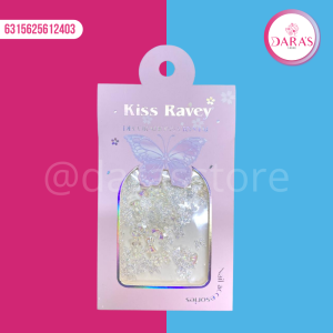 DECORACIONES KISS REVEY MARIPOSAS ESCARCHADAS NO.V-1240