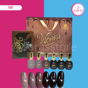 ESMALTE M&Y COLECCION WONKA X6 UNIDADES