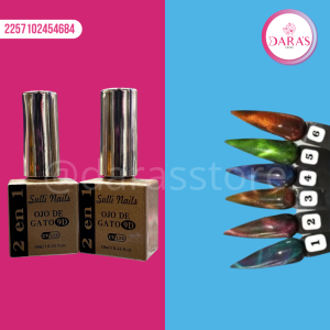 ESMALTE SULLI NAIL OJO DE GATO 2 EN 1 9D (N°1-N°6) 10ML