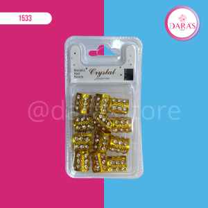 GRAPA PARA CABELLO CRYSTAL METALICA GRANDE CON DIAMANTE