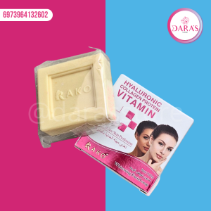 JABON BLANQUEADOR RAKO 100GR DE HIALURONICO