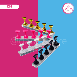 MOSTRARIO DE UÑAS CON BASE MAGNETICA DE 5 PIEZAS