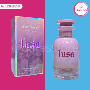 PERFUME EN ACEITE KISS RAVEY 60ML TUSA