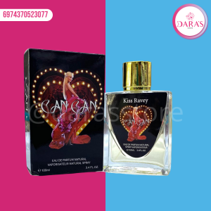 PERFUME KISS RAVEY 100ML CAN CAN NEGRO